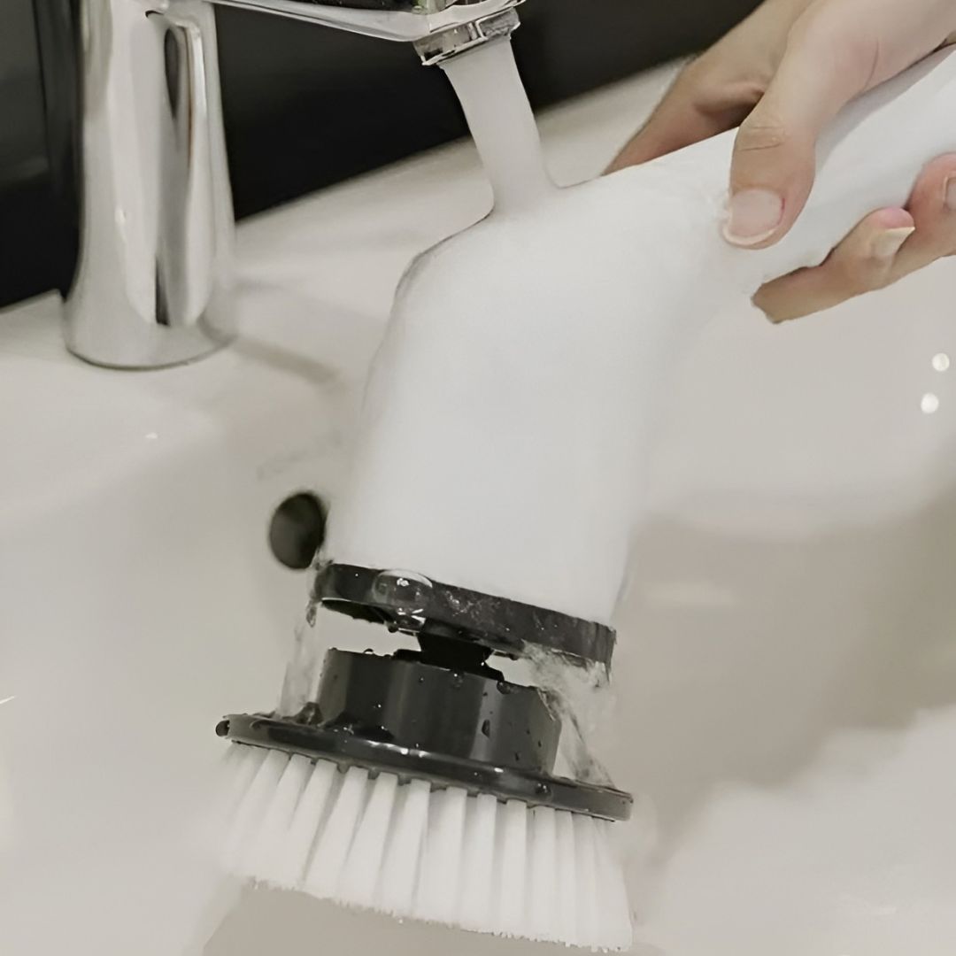 Brilléa™ | Brosse de nettoyage électrique 9-en-1