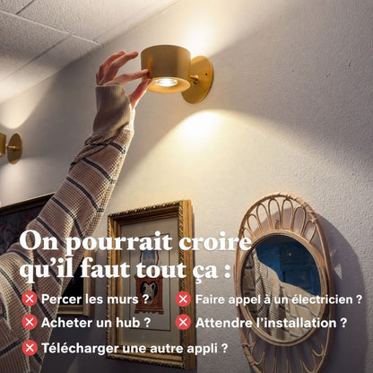 Luméa™ | Lampe murale sans fil