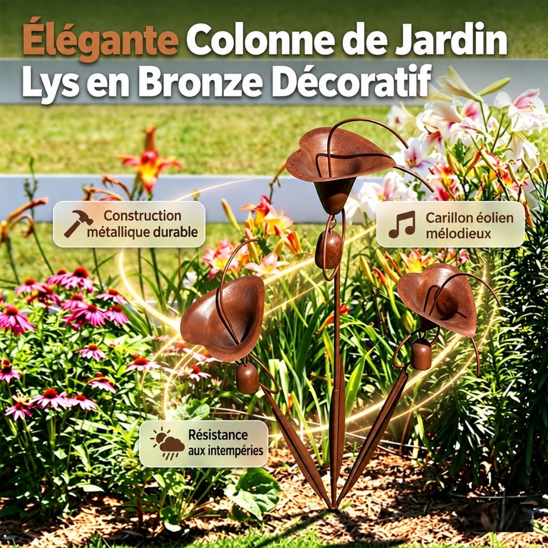Mélodia™ | Carillon de Jardin Artisanal