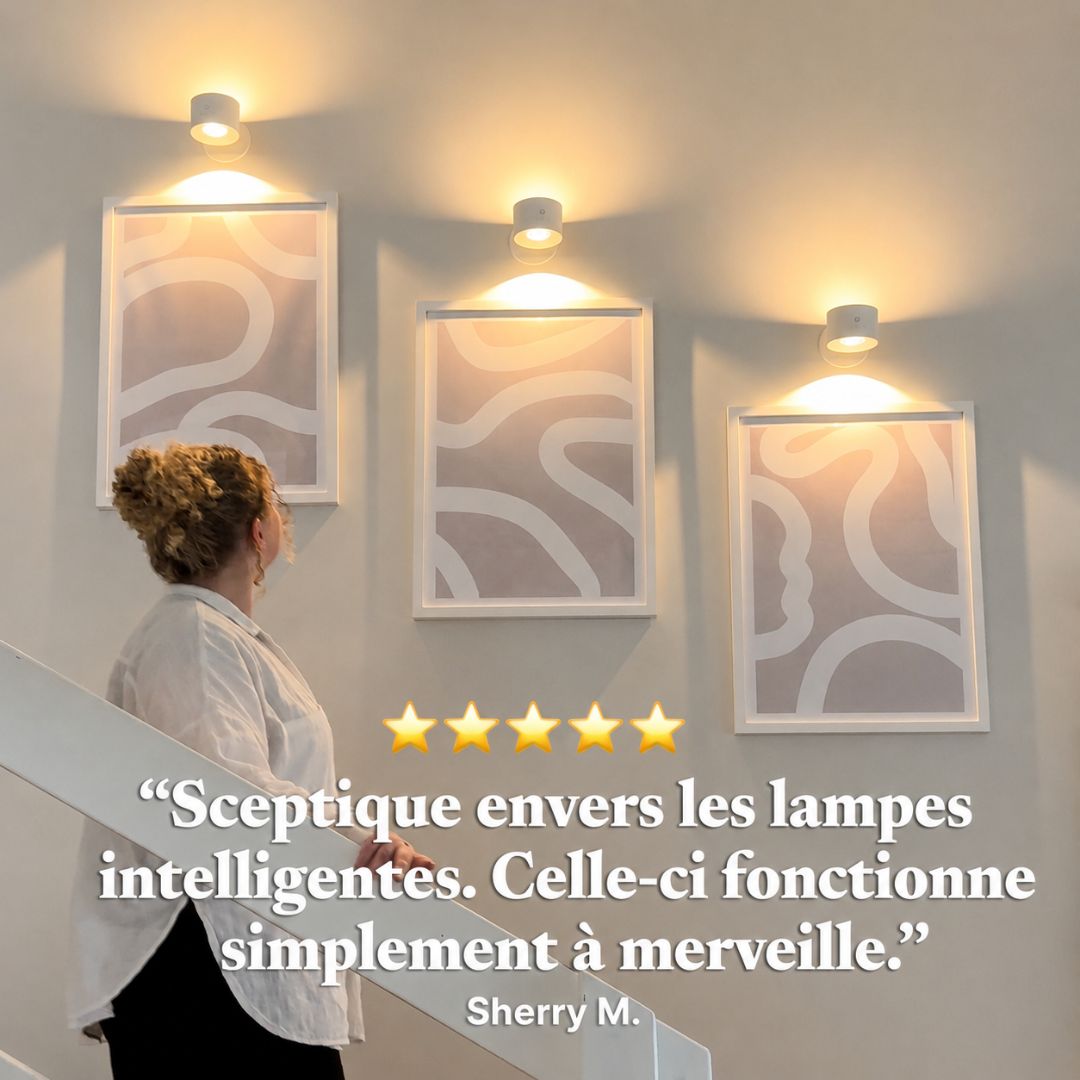 Luméa™ | Lampe murale sans fil
