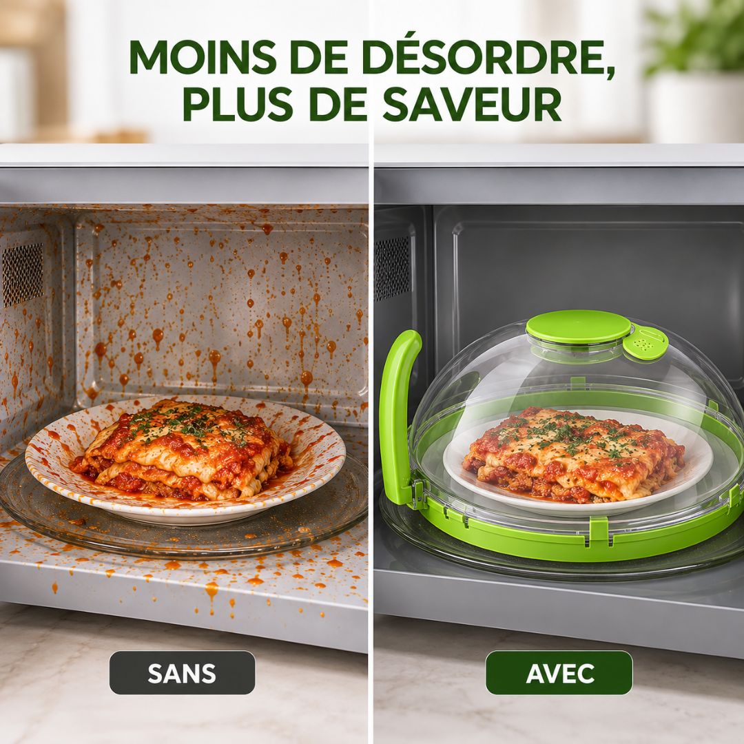 Vapéa™ | Cloche vapeur pour micro-ondes