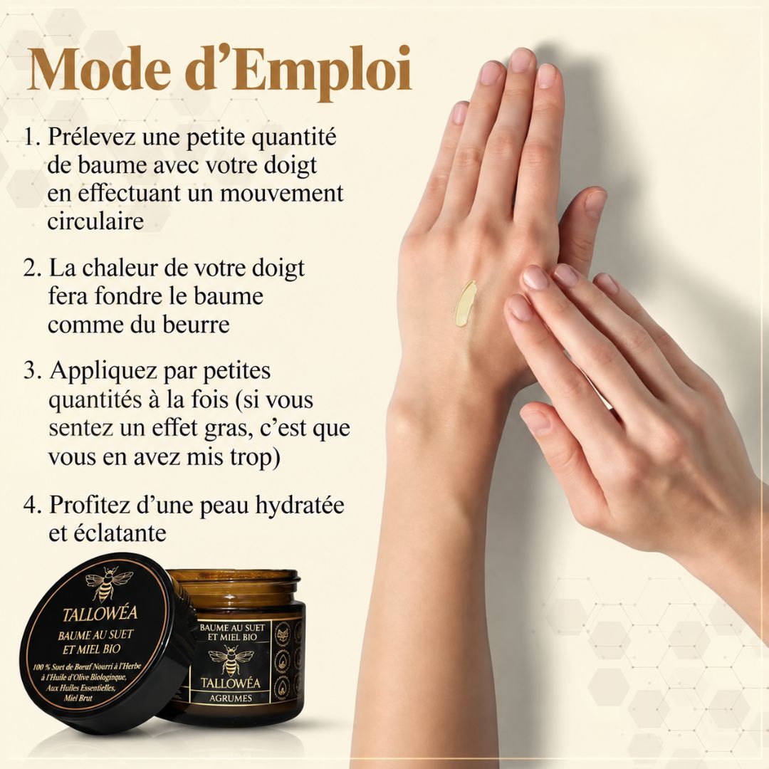 Tallowéa™ | Baume au Suif & Miel