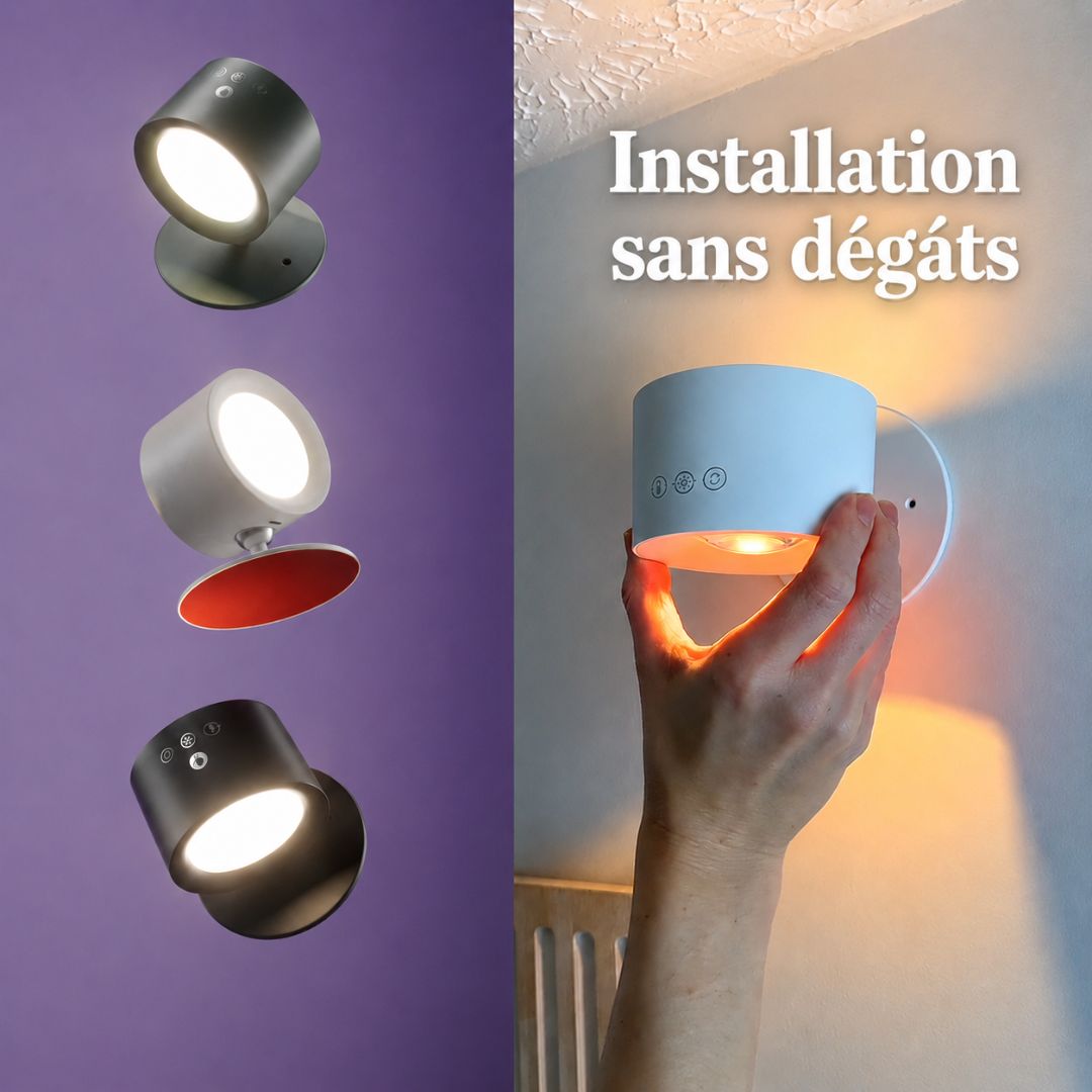 Luméa™ | Lampe murale sans fil